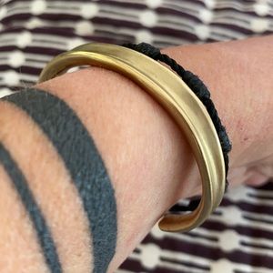 Erica Tanov Brass Cuff Bracelet